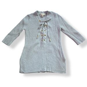 Michael Kors Gray Knit Top